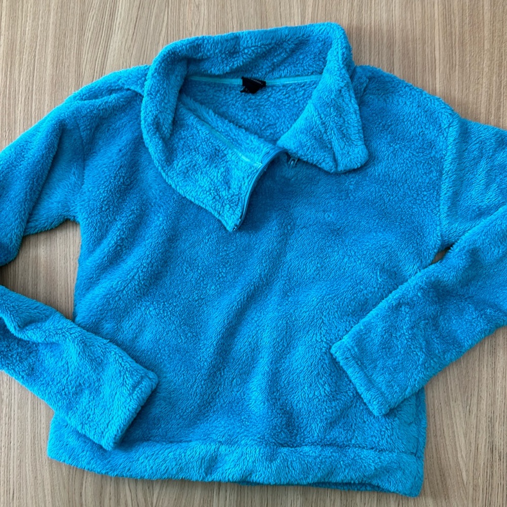 Teal sweatshirt